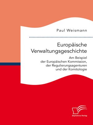 cover image of Europäische Verwaltungsgeschichte